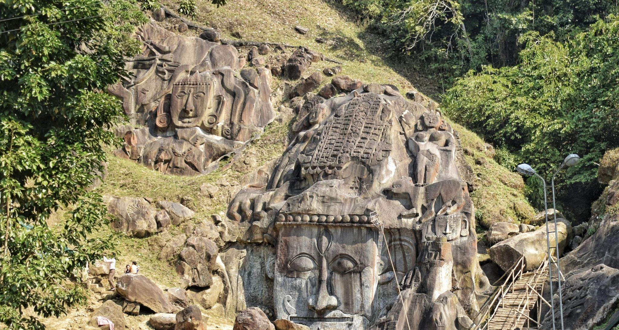 Unakoti Tripura Rock Cut Carvings